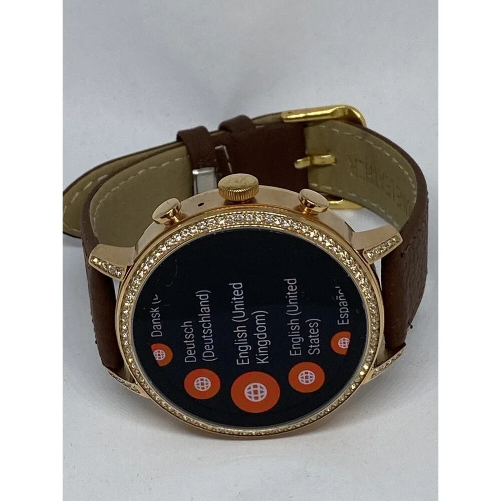 Fossil Gen 4 Authentic Digital Dial Smart Watch Custom Band FTW6011 LT413
